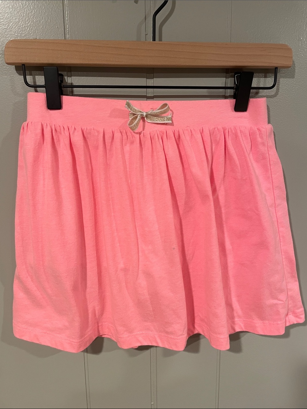 OshKosh Coral Girls' Skort with Gold Tie Size 10